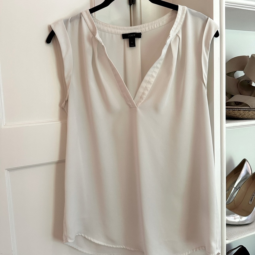 J. Crew Crepe Top